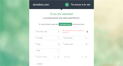 Desktop Screenshot of domidom.com